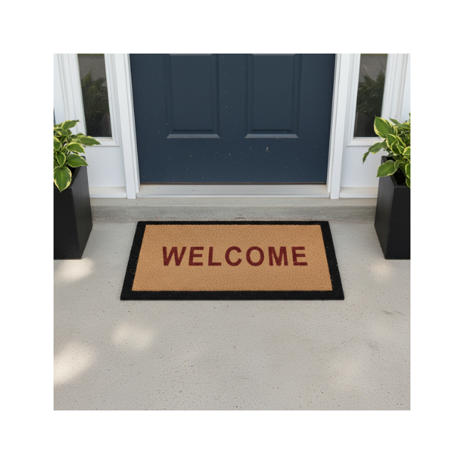 DOOR MAT WELCOME 40X60CM