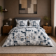 CARDUCCI DUVET COVER SET BLOCK