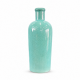 GLAZED BOTTLE VASE TURQUOISE