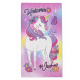 BEACH TOWEL UNICORN