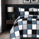 DUVET COVER SET MANHATTAN BLUE