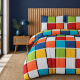 DUVET COVER SET MANHATTAN BRIGHTS