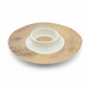 MELAMINE CHIP & DIP PLATTER 35.5CM