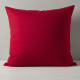 CONTINENTAL PILLOWCASE RED