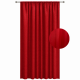 TEXTURED TAFFETA TAPED CURTAIN