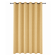 TEXTURED EYELET CURTAIN GOLD