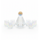 DECANTER SET RAINBOW