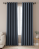 BLOCKOUT LILY BO EYELET CURTAIN NAVY