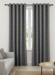 Ella Peyton Eyelet Curtain Grey Lined